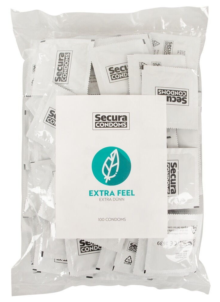 Secura Extra Feel 100pcs Bag